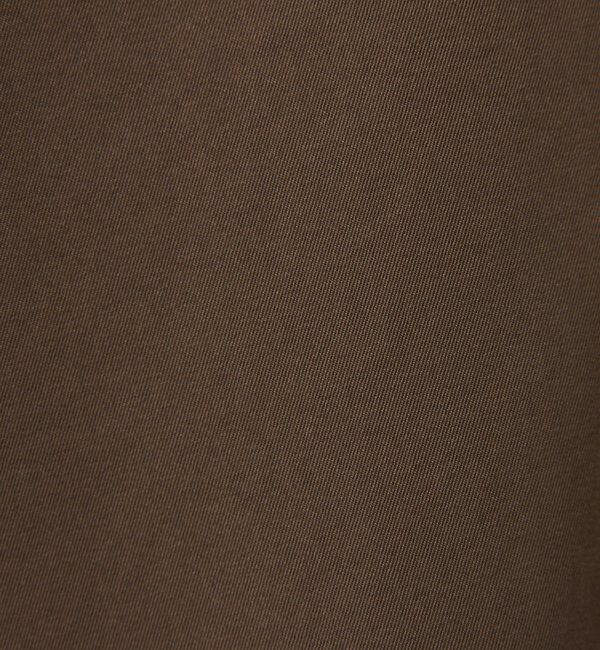  「異素材ドッキングハーフジップワンピース」|ワンピース|