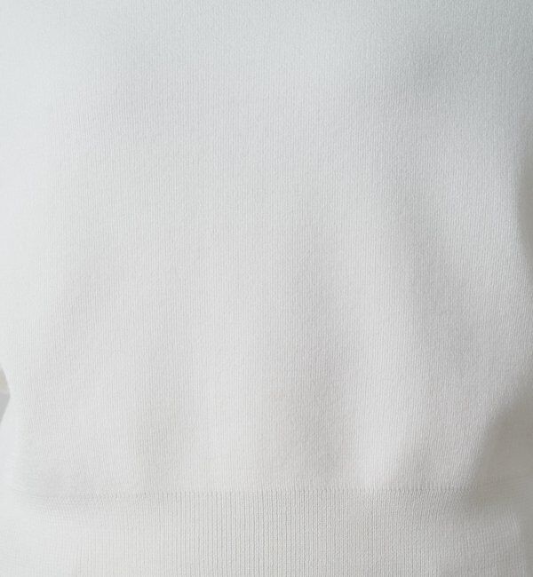  「スロープボタンニット」|ニット・セーター|