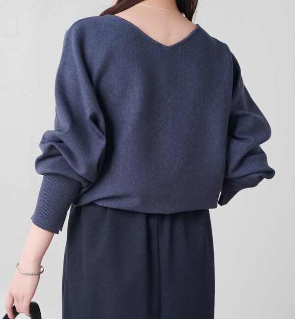  「袖リブ２WAYドルマンニット」|ニット・セーター|