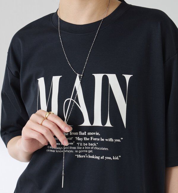  「【PAPILLONNER/パピヨネ】ステンレス2WAYネックレス」|リング|