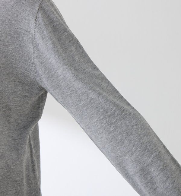  「レイヤード風クルーネックカーディガン」|ニット・セーター|