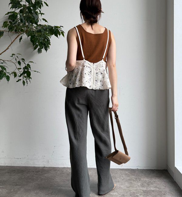  「スクエアニットタンク」|ニット・セーター|