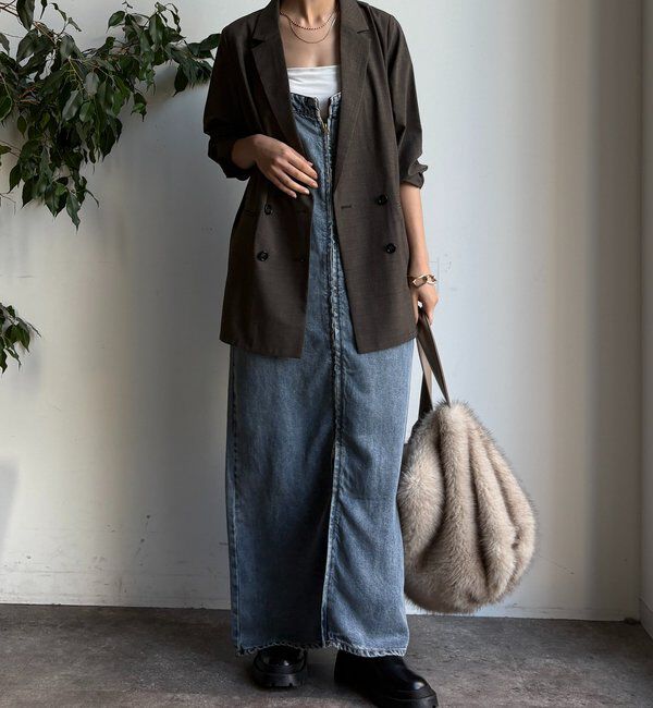  「リヨセルデニムジャンスカ」|ワンピース|