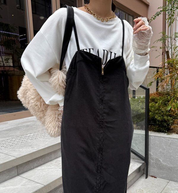  「リヨセルデニムジャンスカ」|ワンピース|