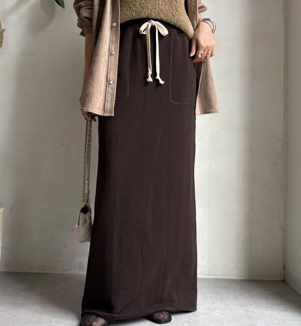  「【インフルエンサーOKOCHI企画】裏毛タイトスカート」|スカート|