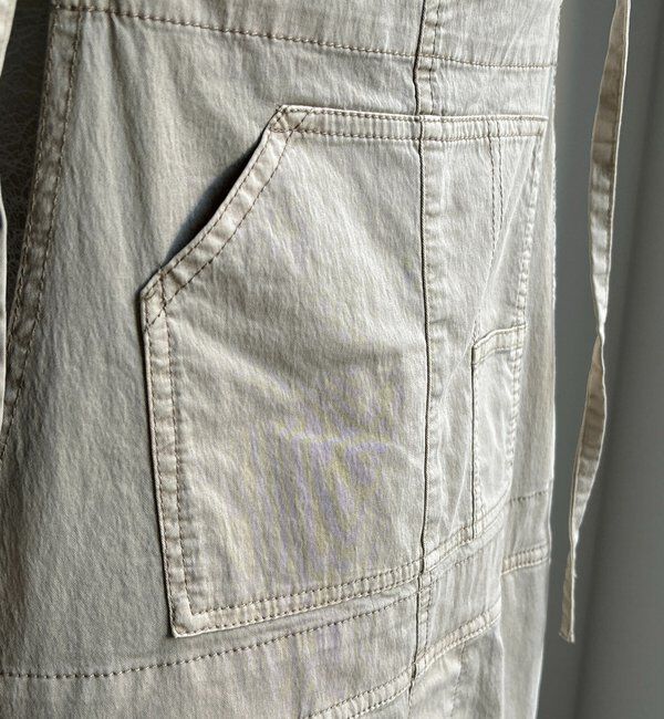  「ストレッチツイルピグメント加工オールインワン」|ワンピース|