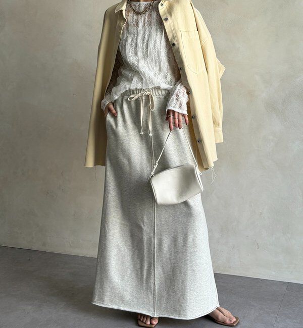  「チュールレースロンTEE」|Tシャツ・カットソー|