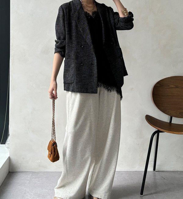  「ショート丈アシメレースキャミ」|シャツ・ブラウス|