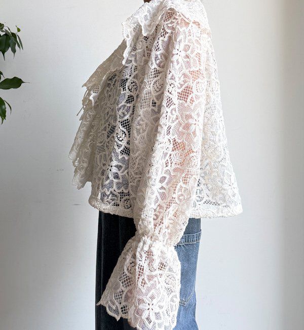  「レースボレロシャツ」|シャツ・ブラウス|