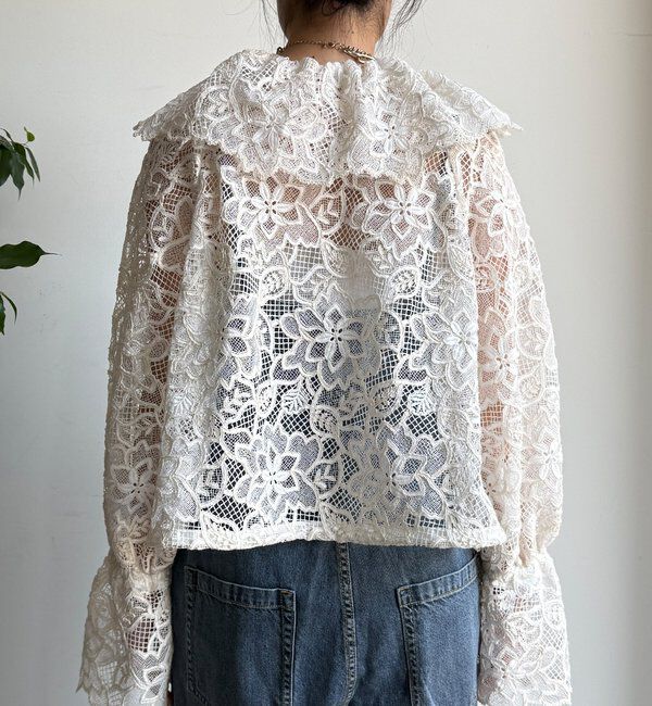  「レースボレロシャツ」|シャツ・ブラウス|
