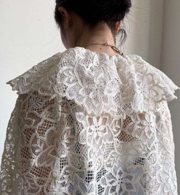  「レースボレロシャツ」|シャツ・ブラウス|