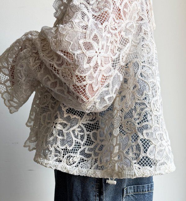  「レースボレロシャツ」|シャツ・ブラウス|