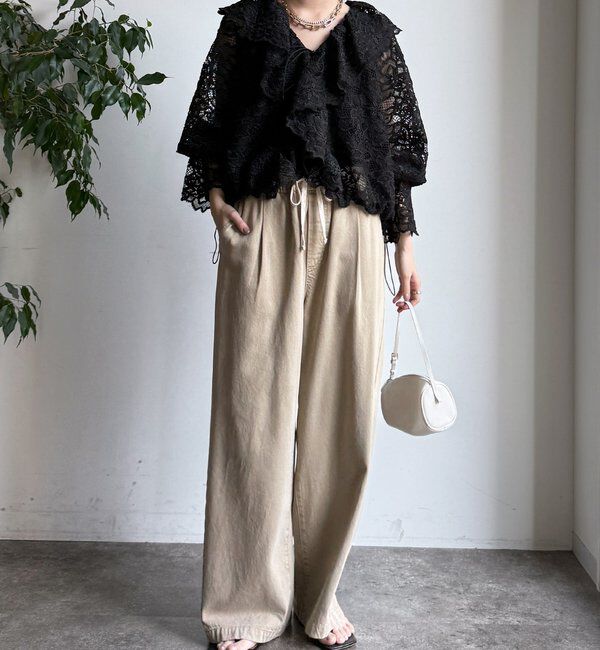  「レースボレロシャツ」|シャツ・ブラウス|