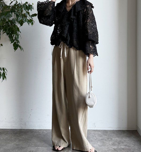  「レースボレロシャツ」|シャツ・ブラウス|
