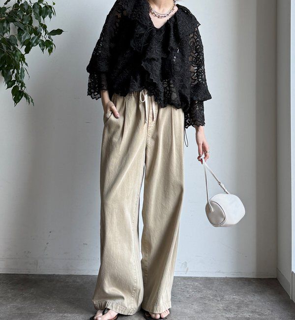  「レースボレロシャツ」|シャツ・ブラウス|