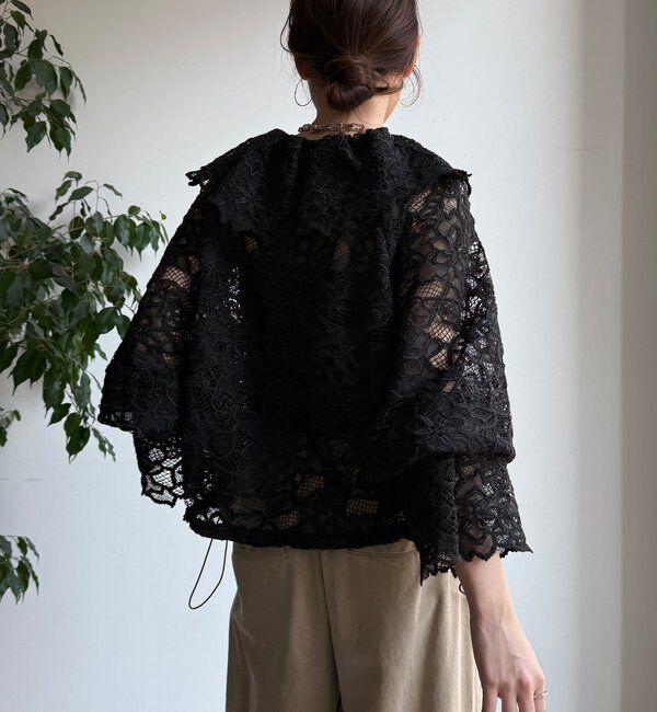  「レースボレロシャツ」|シャツ・ブラウス|