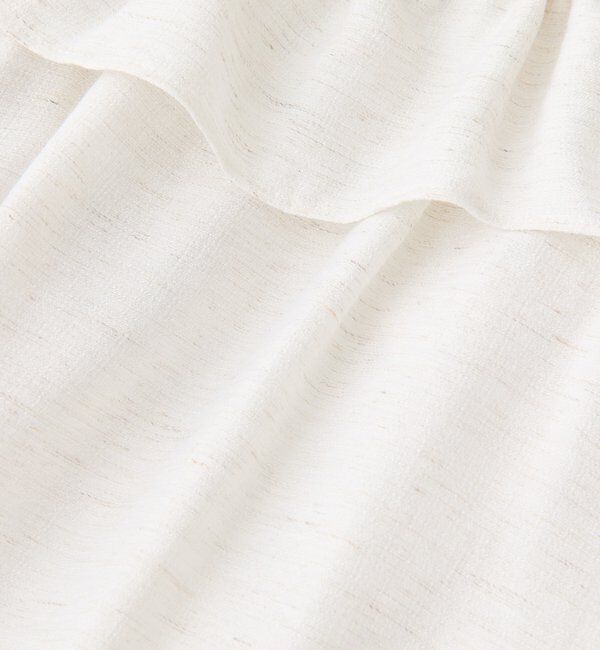  「予約【顔まわり華やか】リネンライクフリルカラーブラウス」|シャツ・ブラウス|