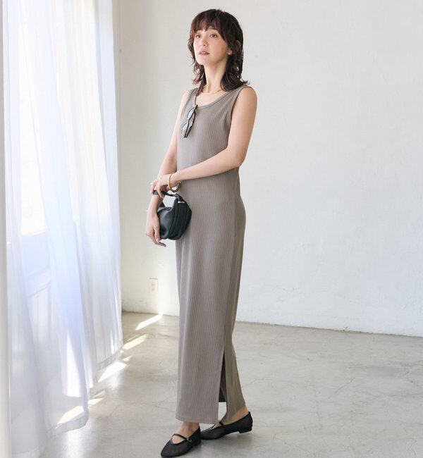  「予約【シリーズ累計販売数一万枚突破！】2WAYリブタンクワンピース」|ワンピース|