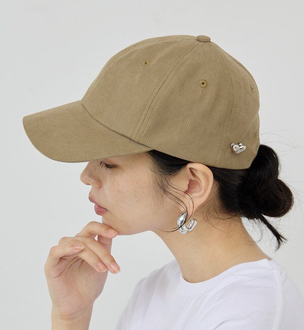  「ピン付キャップ」|ハット|