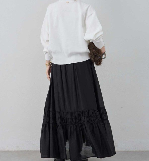  「ギャザーフレアスカート」|スカート|