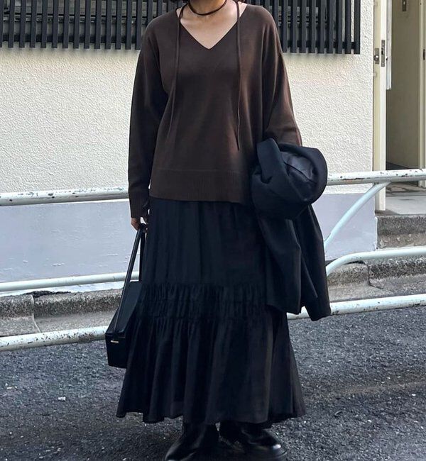  「ギャザーフレアスカート」|スカート|