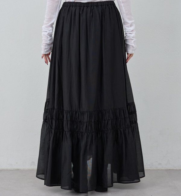 「ギャザーフレアスカート」|スカート|