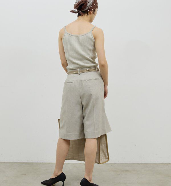  「【手洗い可】リブニットキャミソール」|ニット・セーター|