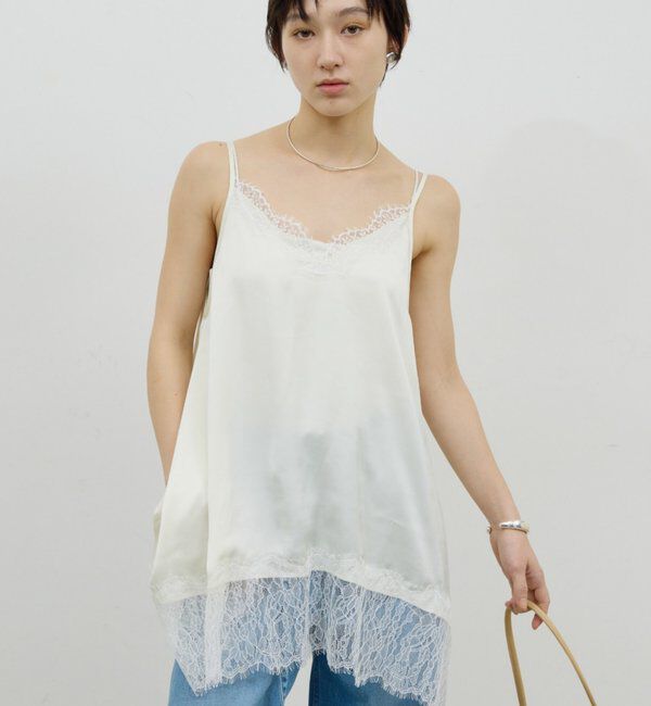  「レースキャミチュニック」|シャツ・ブラウス|