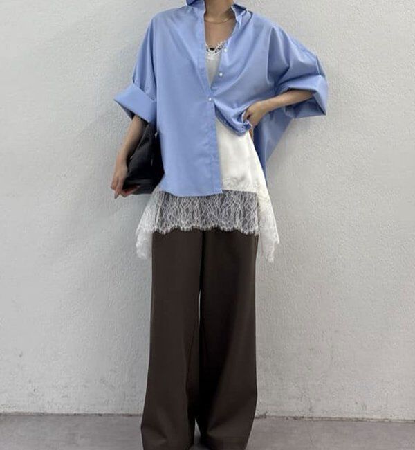  「レースキャミチュニック」|シャツ・ブラウス|