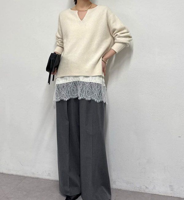  「レースキャミチュニック」|シャツ・ブラウス|