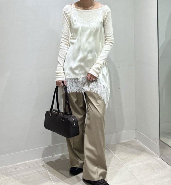  「レースキャミチュニック」|シャツ・ブラウス|