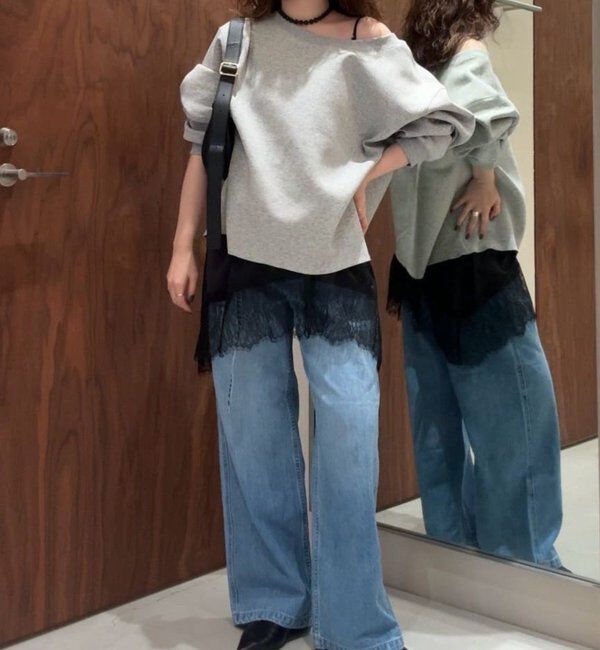  「レースキャミチュニック」|シャツ・ブラウス|