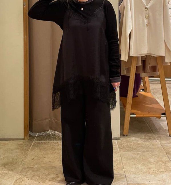  「レースキャミチュニック」|シャツ・ブラウス|