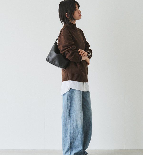  「《3/4～価格改定》ソフトレザーシンプルショルダーバッグ 」|ショルダー・メッセンジャー|