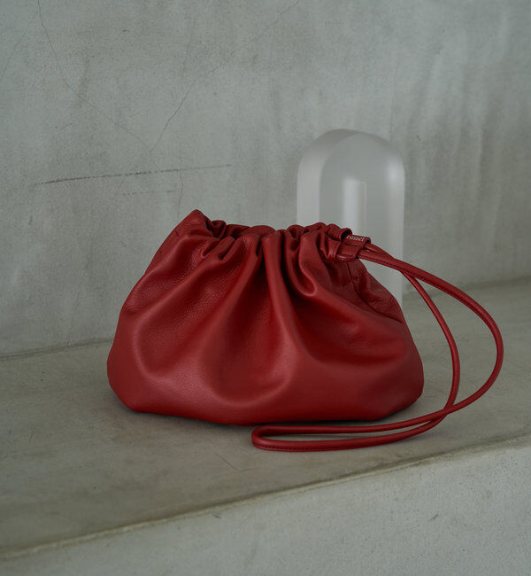  「レザー巾着4WAYショルダーバッグ」|ショルダー・メッセンジャー|