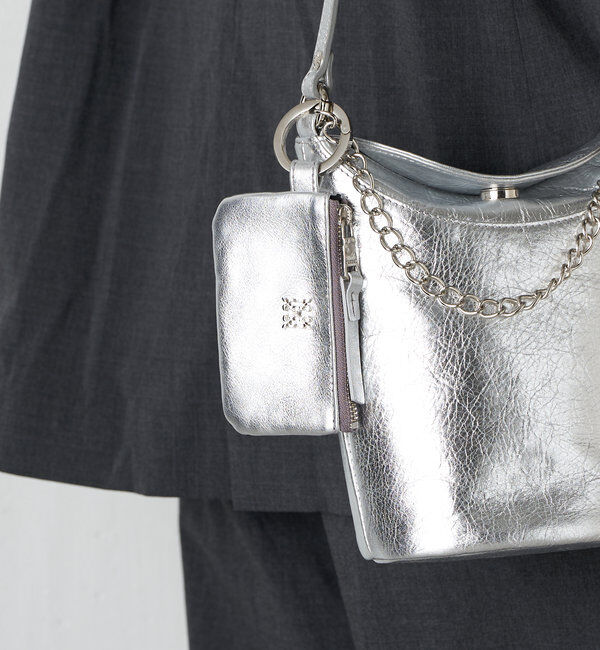  「カラビナ付き ソフトレザーマルチケース」|その他|