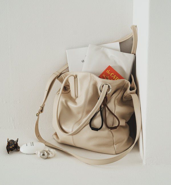  「レザー2WAYトートバッグ」|トートバッグ|