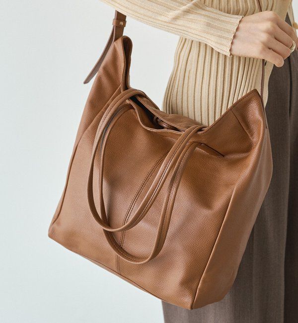  「レザー2WAYトートバッグ」|トートバッグ|