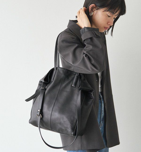  「レザー2WAYトートバッグ」|トートバッグ|