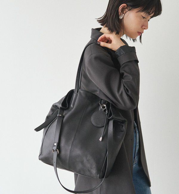  「レザー2WAYトートバッグ」|トートバッグ|