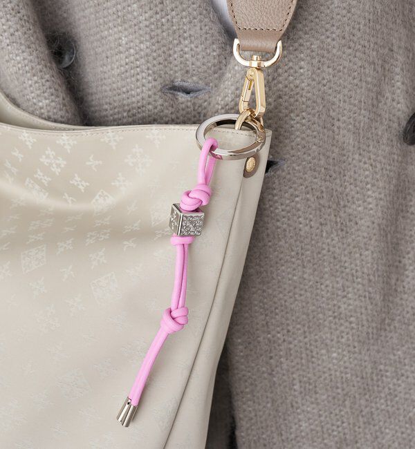  「レザーコードバッグチャーム」|チャーム・キーホルダー|