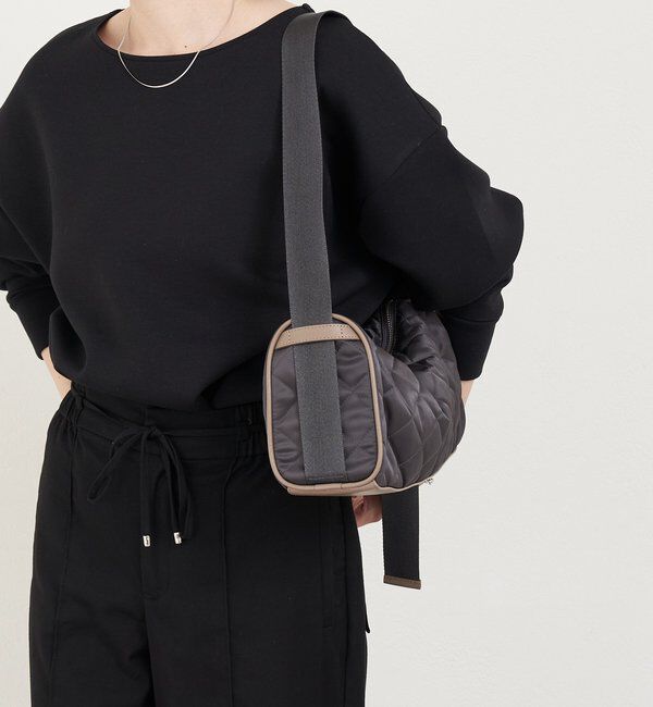  「キルティングドラムミニショルダーバッグ」|ショルダー・メッセンジャー|