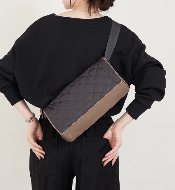  「キルティングドラムミニショルダーバッグ」|ショルダー・メッセンジャー|