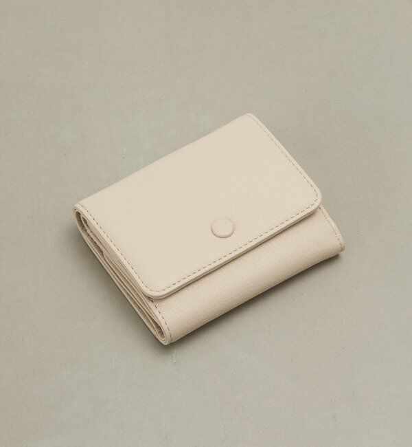  「シンプルプラスミニウォレット」|財布|アイボリー