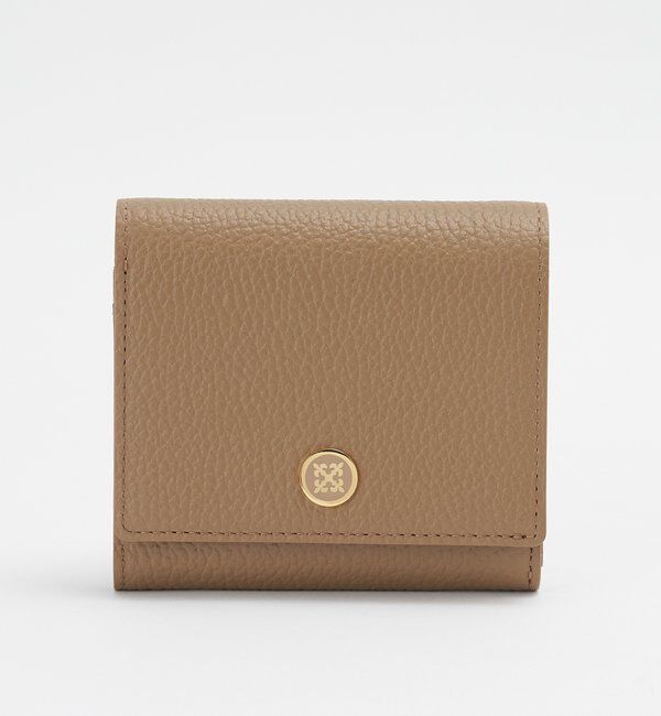  「サークルプレートハーフウォレット」|財布|