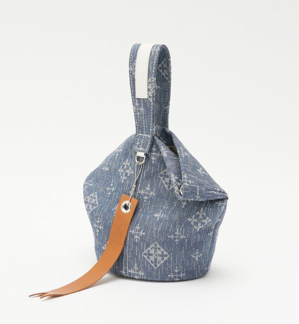  「デニムジャガード2WAYワンショルダーバッグ」|トートバッグ|