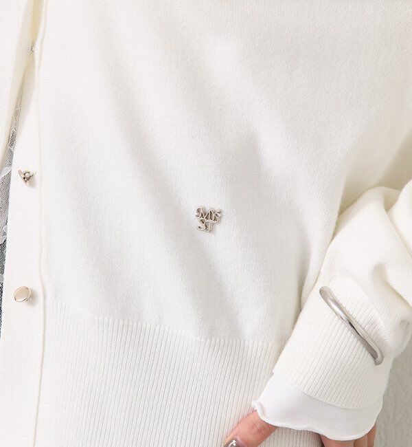  「チャーム付きデイリーカーディガン」|カーディガン|