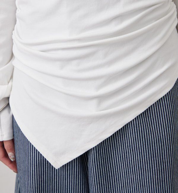  「オフショルヘム カットソー」|Tシャツ・カットソー|