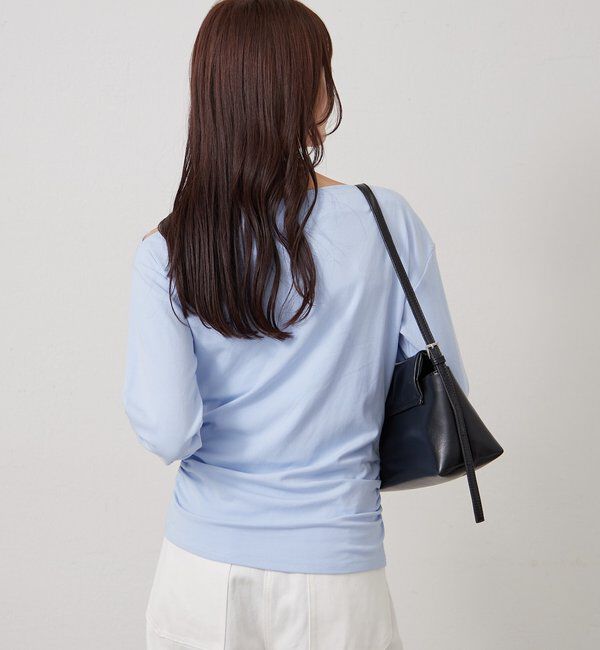  「オフショルヘム カットソー」|Tシャツ・カットソー|