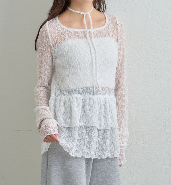  「26SSドットティアードプルオーバー」|Tシャツ・カットソー|